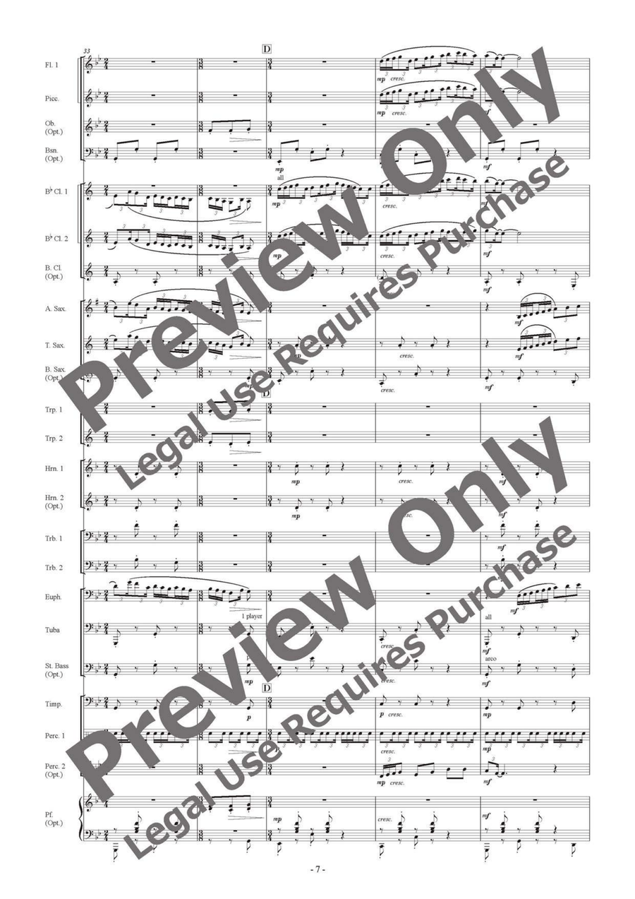 The Sacred Banquet Concert Band - Sheet Music page 8