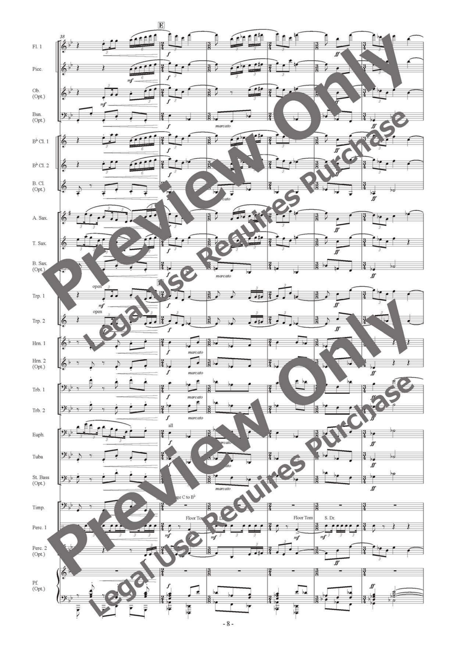 The Sacred Banquet Concert Band - Sheet Music page 9