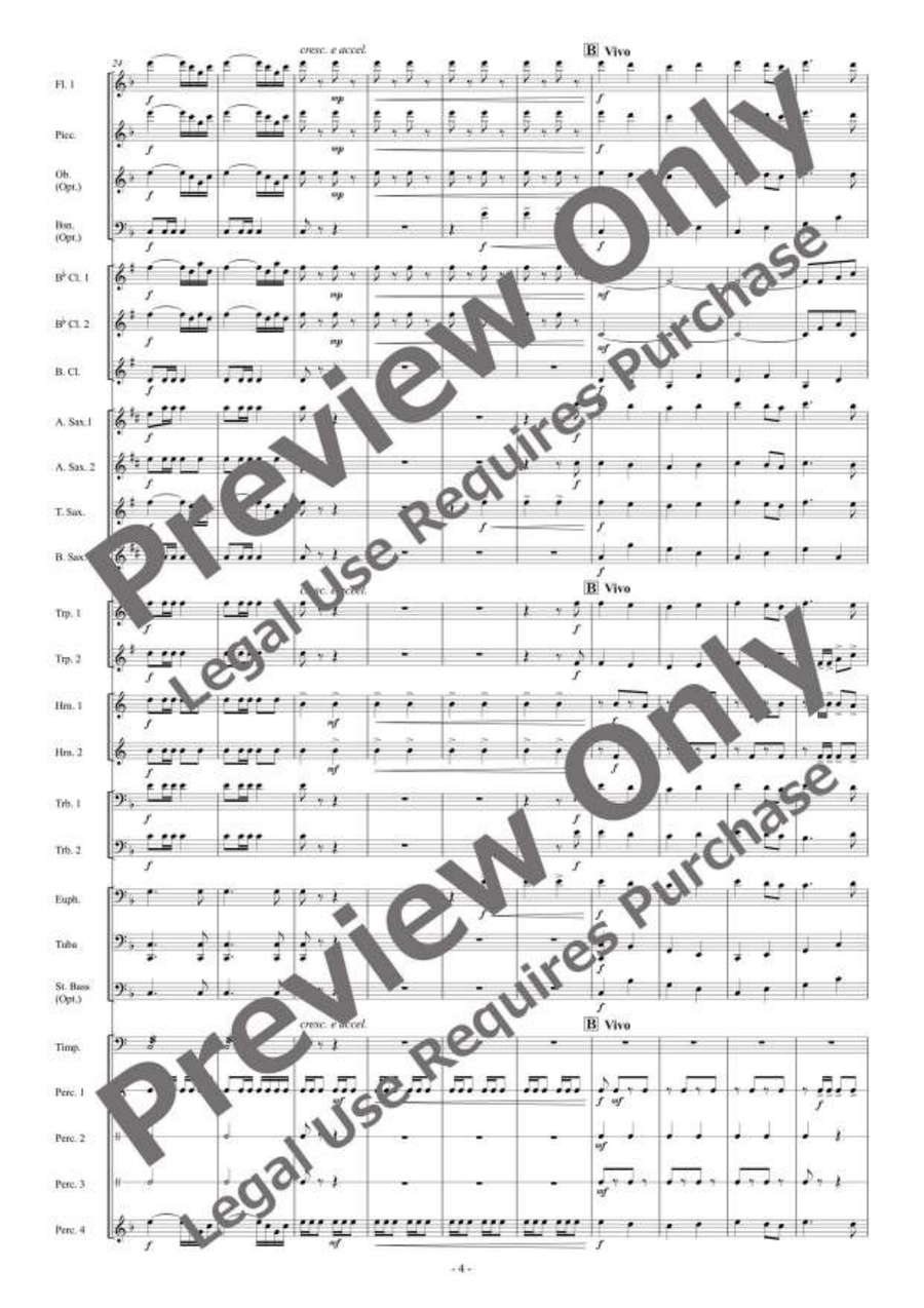 Die Fledermaus [Reduced Instrumentation] by Johann Strauss Jr. Concert Band - Sheet Music page 5