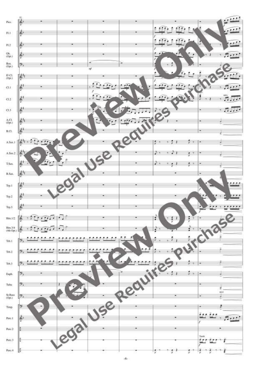 Jalan-jalan [Reduced Instrumentation] Concert Band - Sheet Music page 7