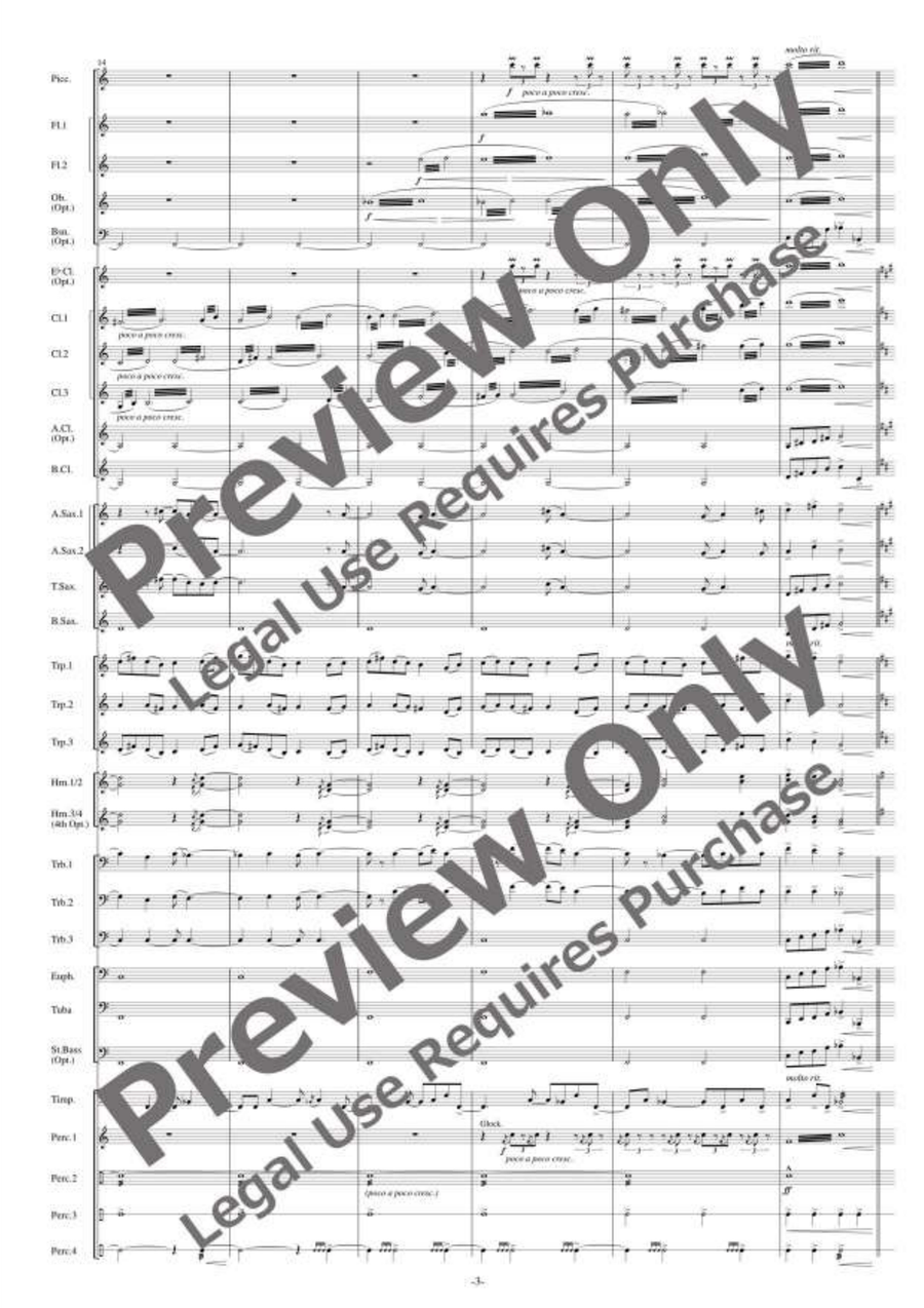 Jalan-jalan [Reduced Instrumentation] Concert Band - Sheet Music page 4