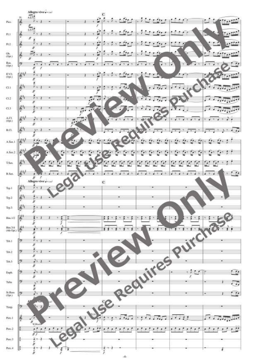 Jalan-jalan [Reduced Instrumentation] Concert Band - Sheet Music page 5