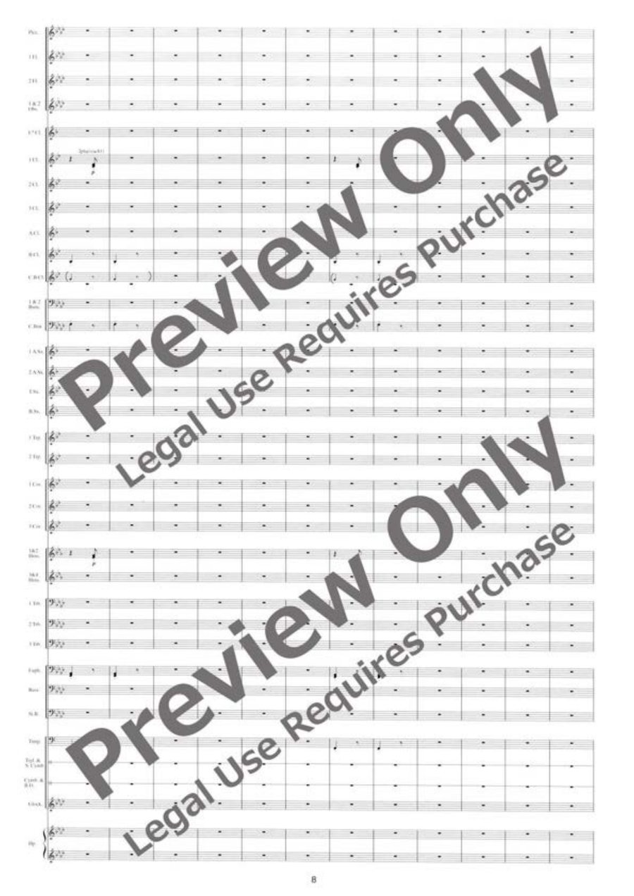 L'apprenti sorcier L'apprenti sorcier Concert Band scores gallery preview page 9