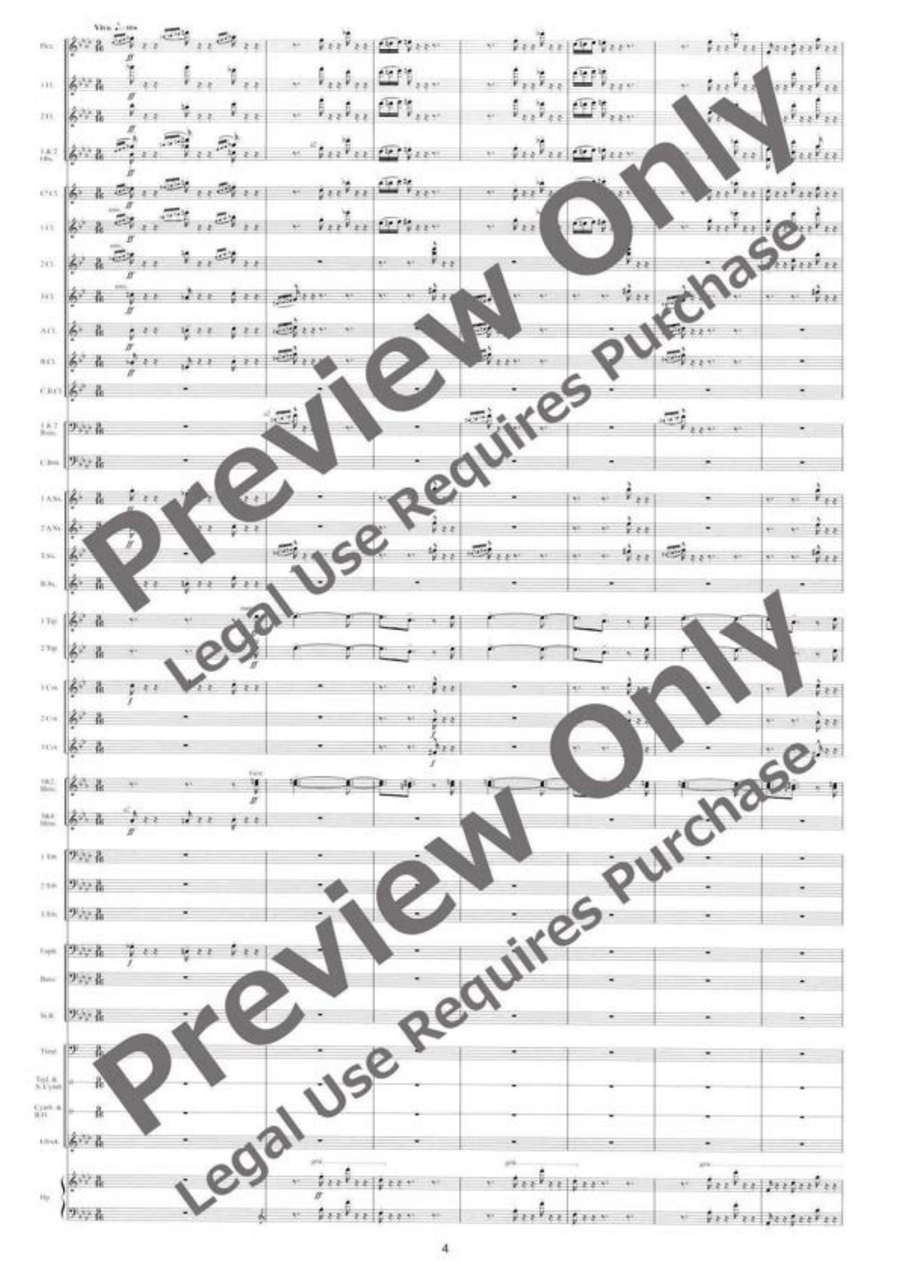 L'apprenti sorcier L'apprenti sorcier Concert Band scores gallery preview page 5