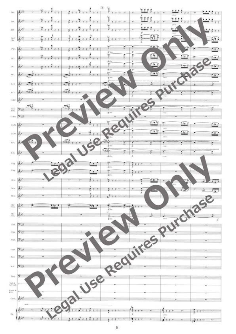 L'apprenti sorcier L'apprenti sorcier Concert Band scores gallery preview page 6