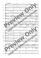 Capriccio for Wind Ensemble Concert Band scores gallery preview page 9