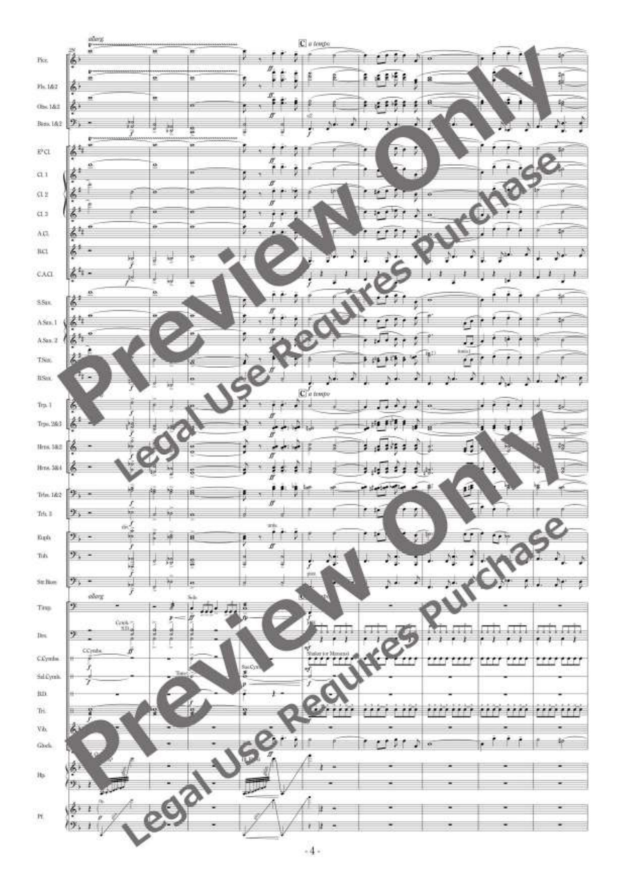 Die Zirkusprinzessin Selections [Full Instrumentation] Concert Band scores gallery preview page 5