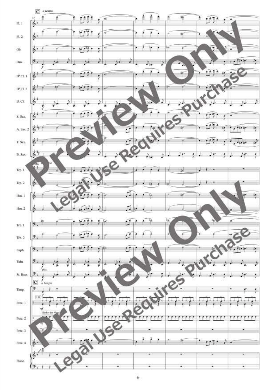 Die Zirkusprinzessin Selections [Reduced Instrumentation] Concert Band scores gallery preview page 7