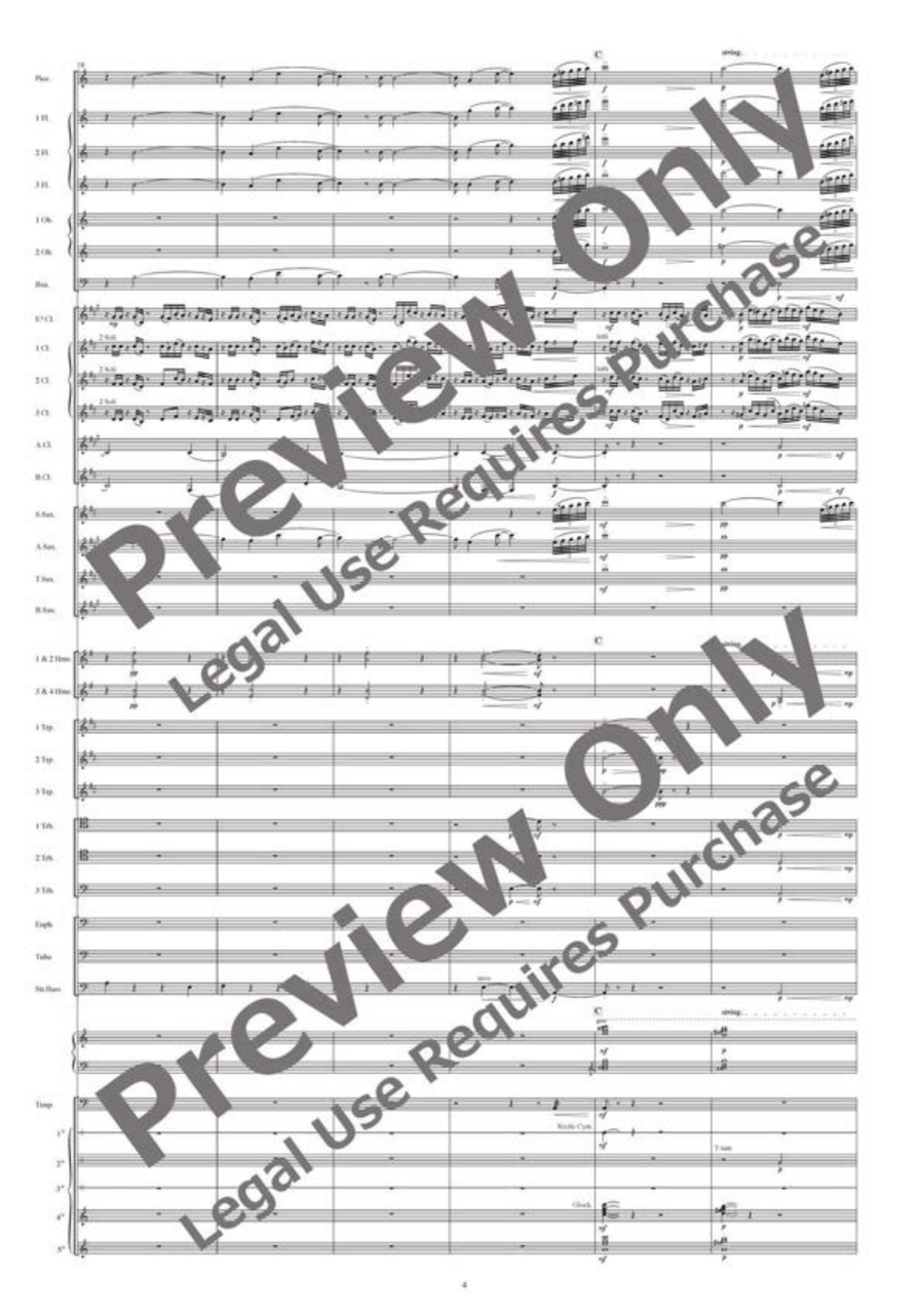Fluttering Maple Leaves (Full Version) Concert Band - Sheet Music page 5