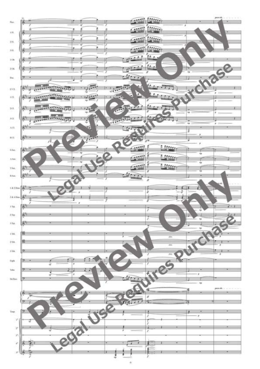Fluttering Maple Leaves (Full Version) Concert Band - Sheet Music page 7