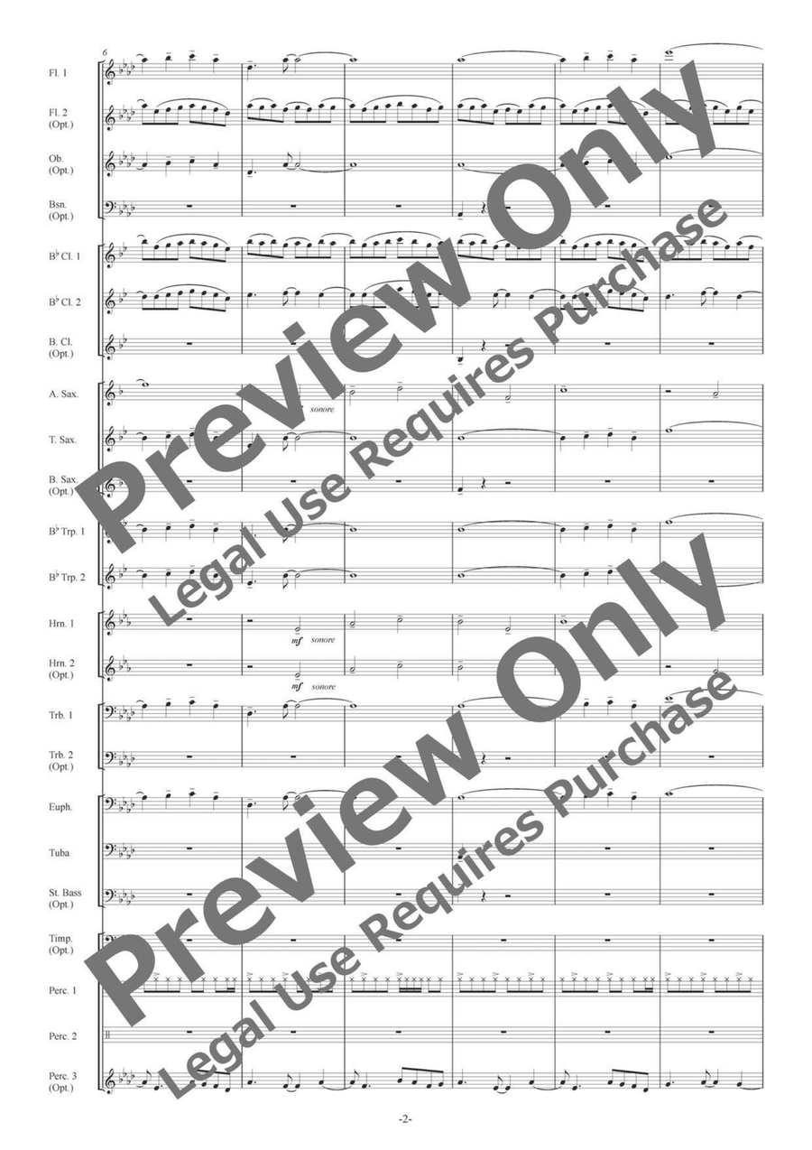 Les Préludes Concert Band - Sheet Music page 3