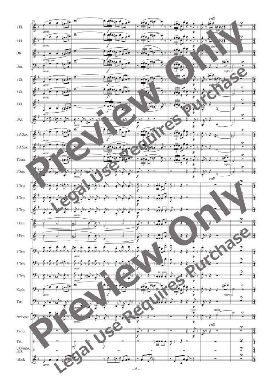 Matador Fantasy Matador Fantasy Concert Band scores gallery preview page 7