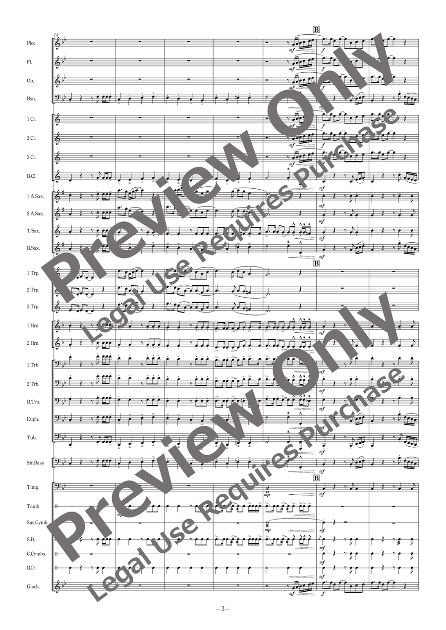 Phra Nakhon Overture - Tales from Bangkok Old Town Concert Band - Sheet Music page 4