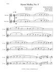 Hymn Medley No. 9 (Alto and Tenor Sax Duet)