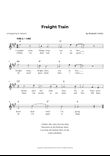 Freight Train (Key of A Major)