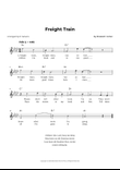 Freight Train (Key of A-Flat Major)