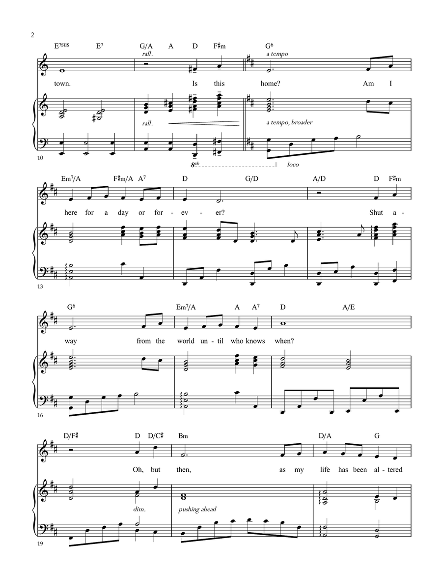 Home Home Piano, Vocal scores gallery preview page 2