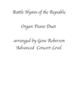 Battle Hymn of the Republic Piano Organ Duet advanced