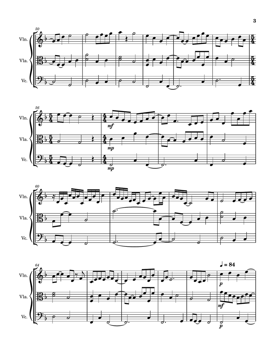 S-OM - Score Only S-OM - Score Only String Trio scores gallery preview page 3