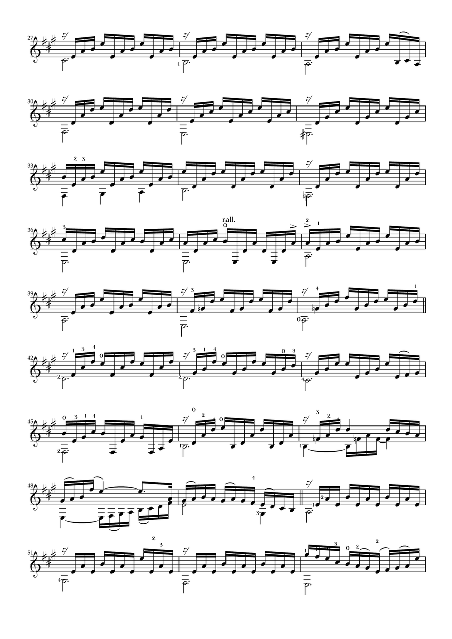 Preludes Preludes Acoustic Guitar scores gallery preview page 3