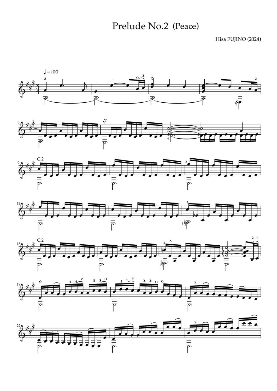 Preludes Preludes Acoustic Guitar scores gallery preview page 5