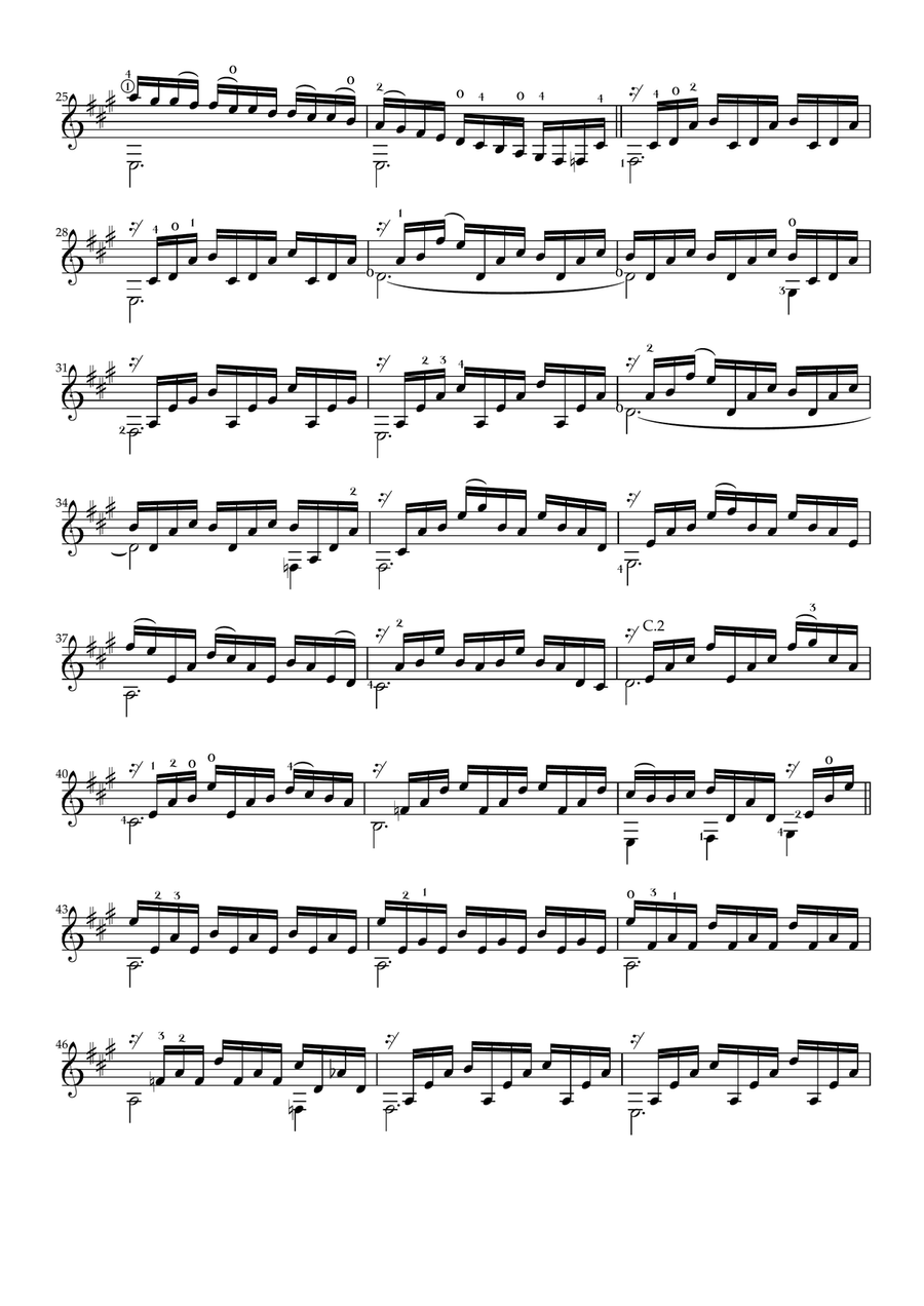 Preludes Preludes Acoustic Guitar scores gallery preview page 6