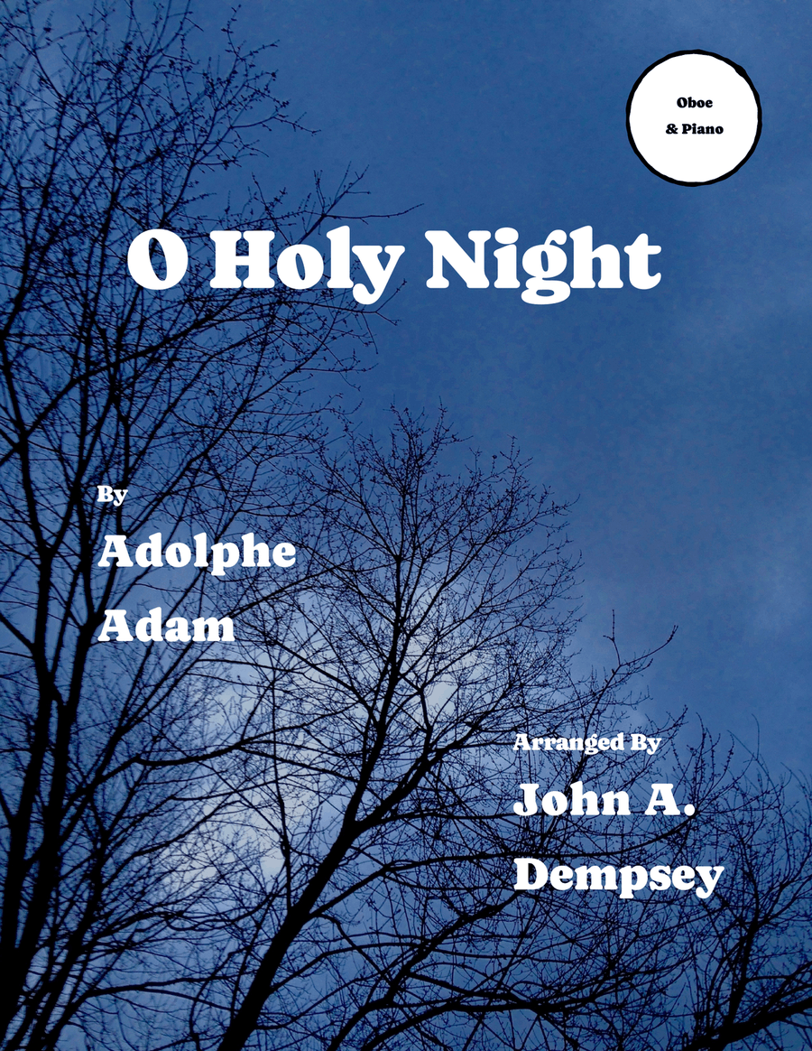 O Holy Night (Oboe and Piano) Piano scores gallery preview page 1