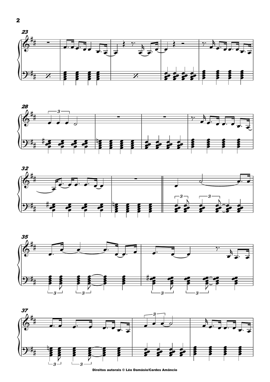 To make you a love song To make you a love song Piano Solo scores gallery preview page 2