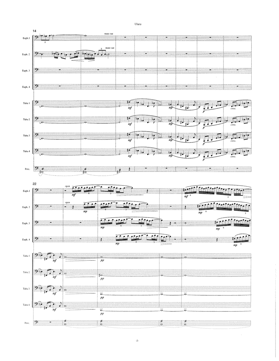 Uluru Chamber Music scores gallery preview page 6