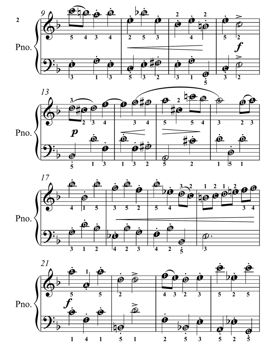 MI-A-OU for Easy Piano MI-A-OU for Easy Piano Piano Method scores gallery preview page 4