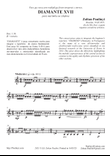 Diamond n.17 for beginner solo marimba (grade 3-5) in contemporary Brazilian style (12-tone series)