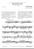 Diamond n.19 for beginner solo trombone (grade 3-5) in contemporary Brazilian style (12-tone series)