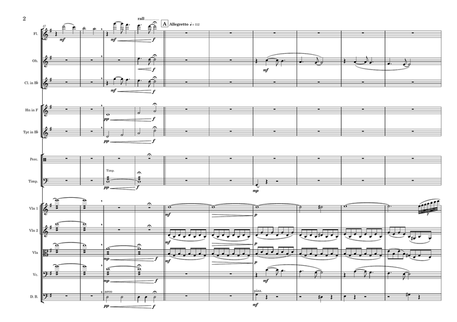 The Winner Takes It All - Score Only Chamber Music scores gallery preview page 2