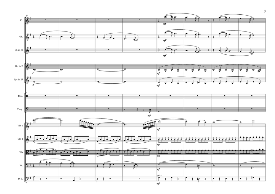 The Winner Takes It All - Score Only Chamber Music scores gallery preview page 3