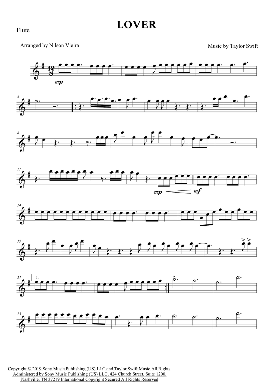 Lover Woodwind Quintet scores gallery preview page 6