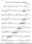 Medley: I'll Never Love This Way Again with Purple Rain