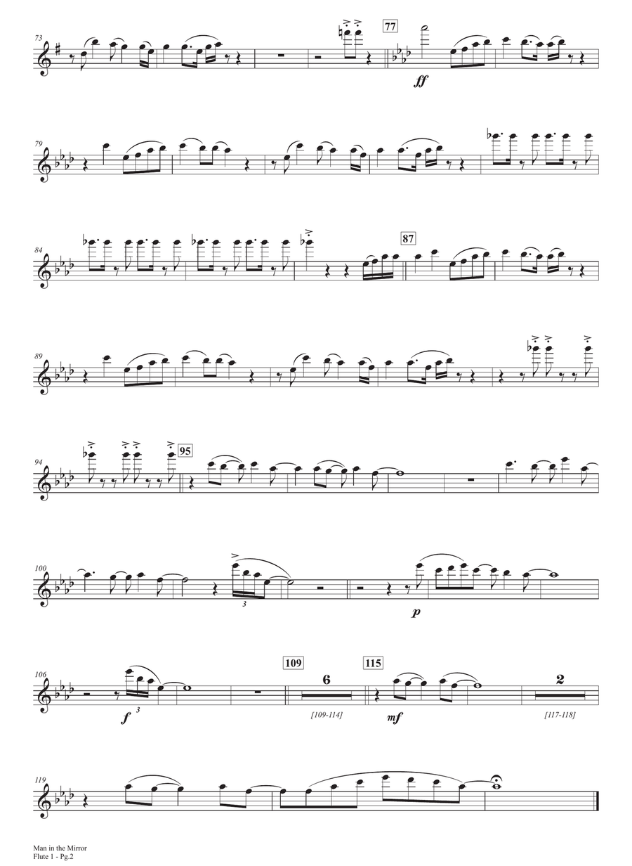 Man In The Mirror Man In The Mirror Full Orchestra scores gallery preview page 2