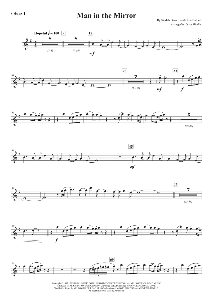 Man In The Mirror Man In The Mirror Full Orchestra scores gallery preview page 5