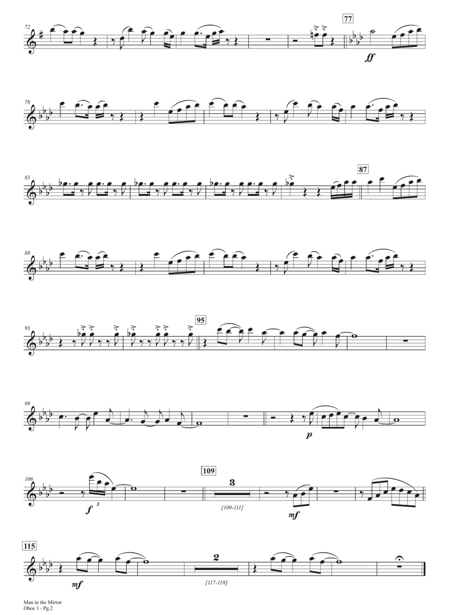 Man In The Mirror Man In The Mirror Full Orchestra scores gallery preview page 6