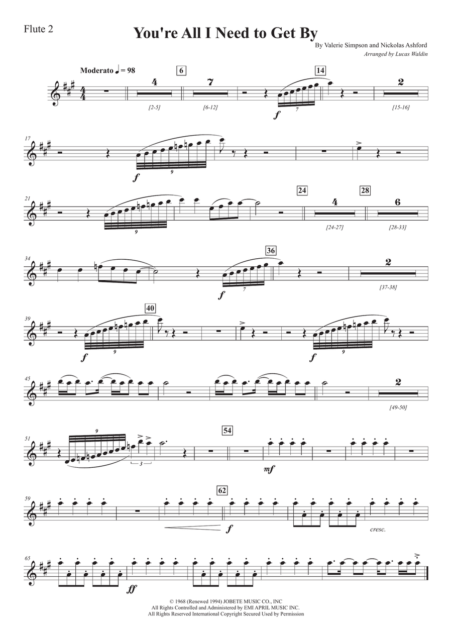 You're All I Need To Get By Full Orchestra scores gallery preview page 2