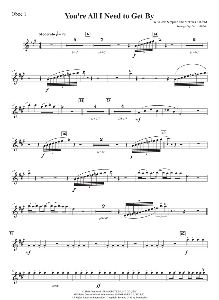 You're All I Need To Get By Full Orchestra scores gallery preview page 3