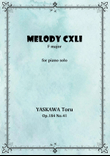 Melody No.141, F major, Op.184 No.41