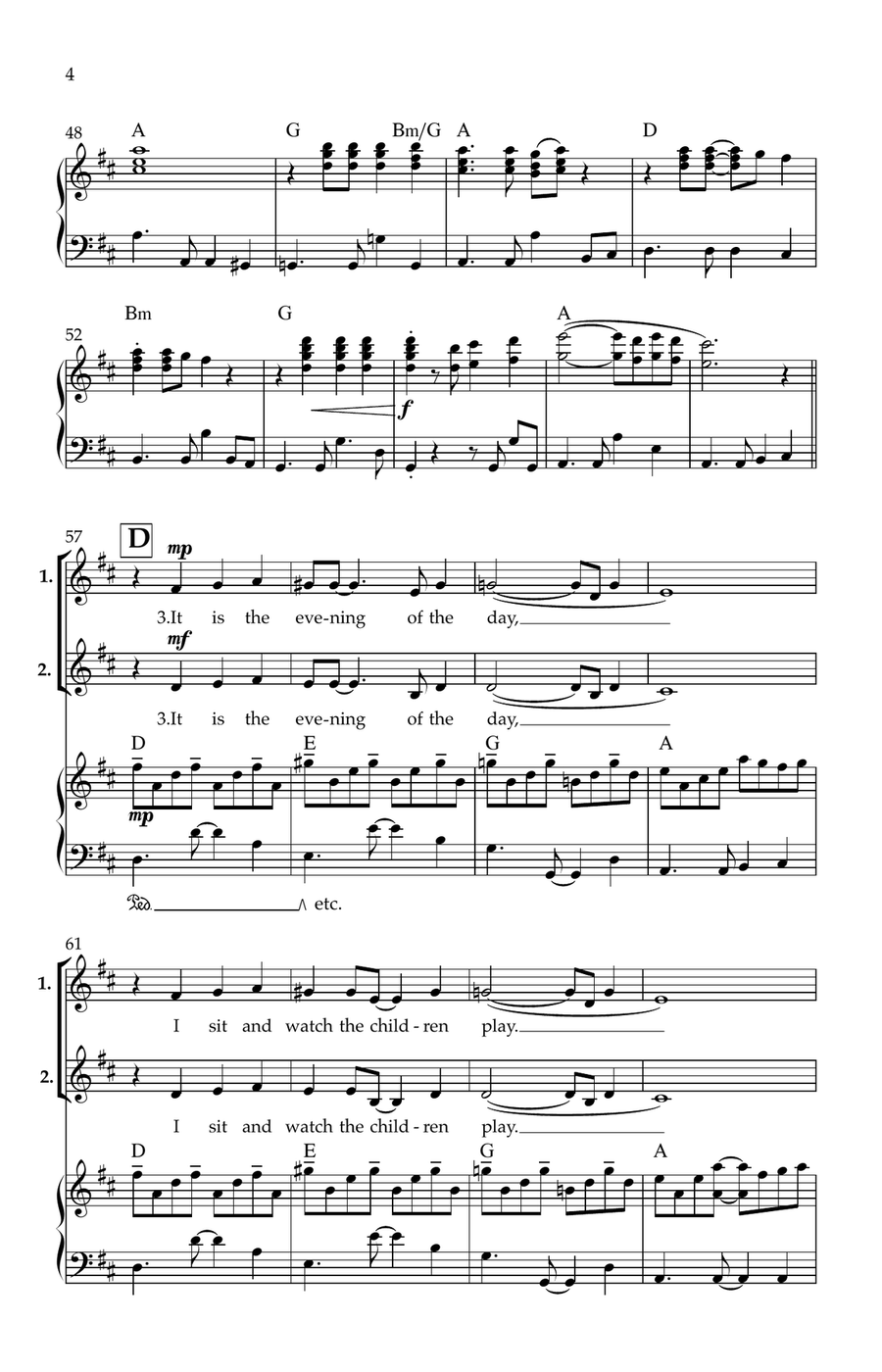 As Tears Go By As Tears Go By 2-Part scores gallery preview page 4