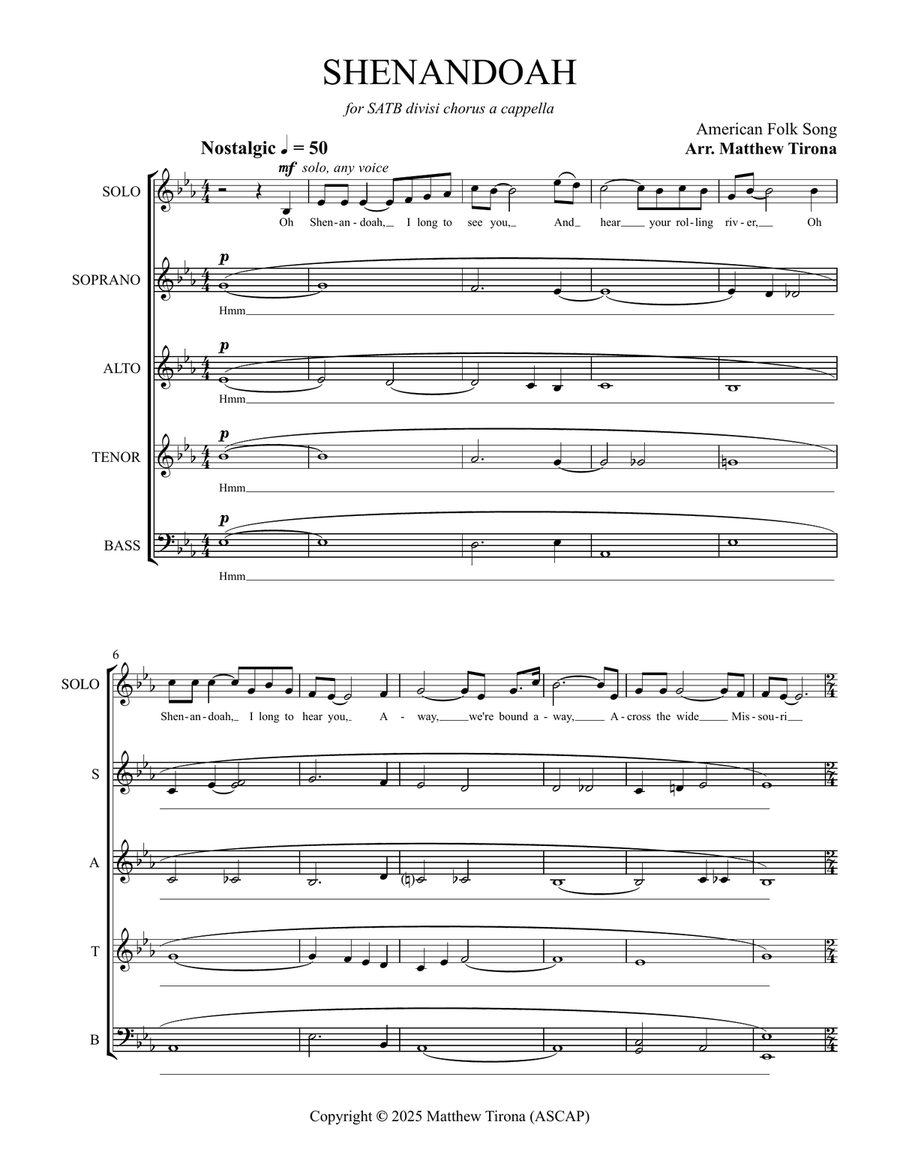 Shenandoah Shenandoah Divisi scores gallery preview page 3