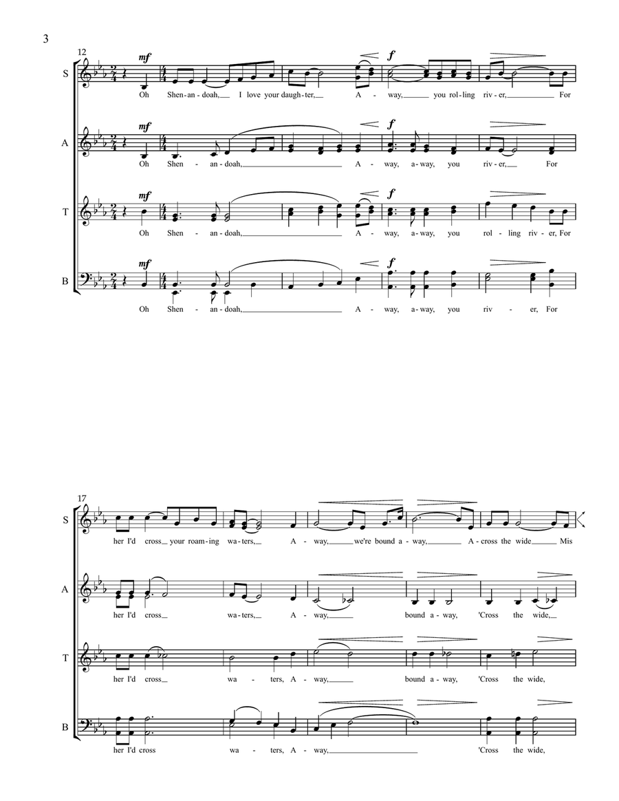 Shenandoah Shenandoah Divisi scores gallery preview page 4
