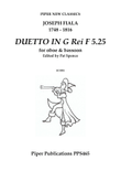 FIALA: DUETTO IN G MAJOR Rei F5.25 for oboe and bassoon
