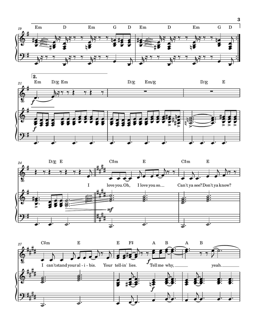 You Better Run You Better Run Piano, Vocal scores gallery preview page 4