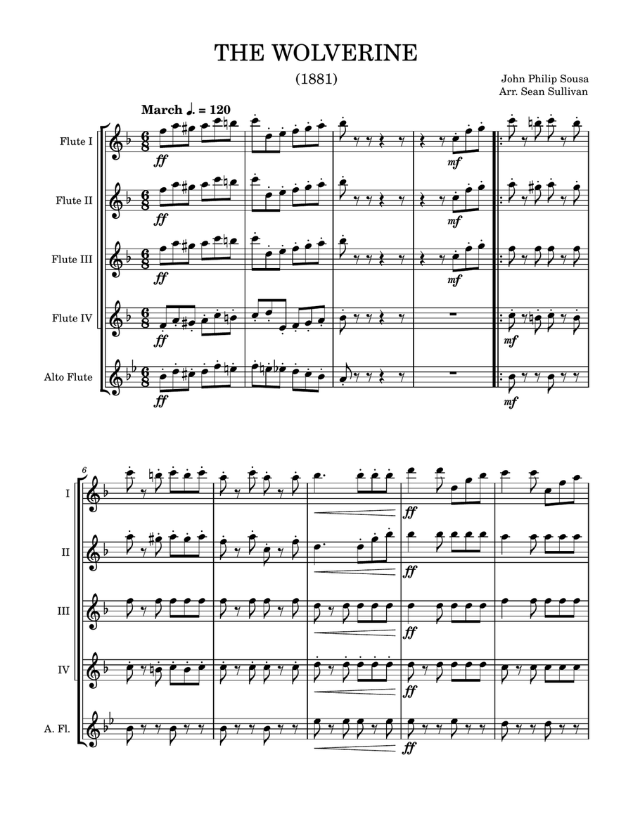 The Wolverine Woodwind Quintet scores gallery preview page 2
