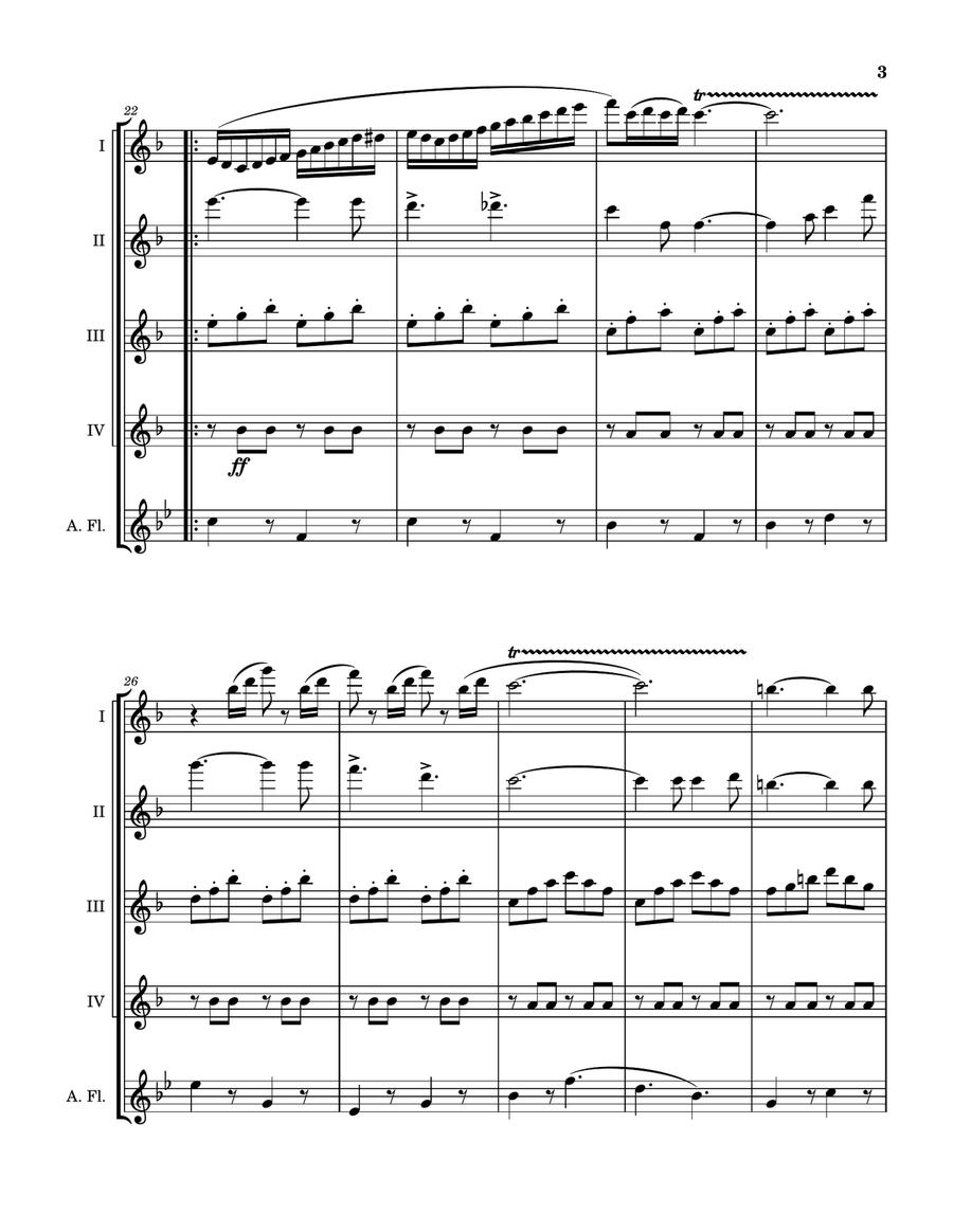 The Wolverine Woodwind Quintet scores gallery preview page 4