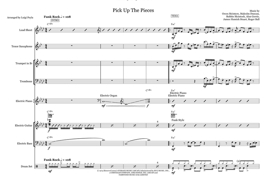 Pick Up The Pieces Pick Up The Pieces Jazz Ensemble scores gallery preview page 2